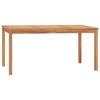 Day and Night - Day and Night Garden Dining Table Solid Teak Wood 160x80x77 Cm