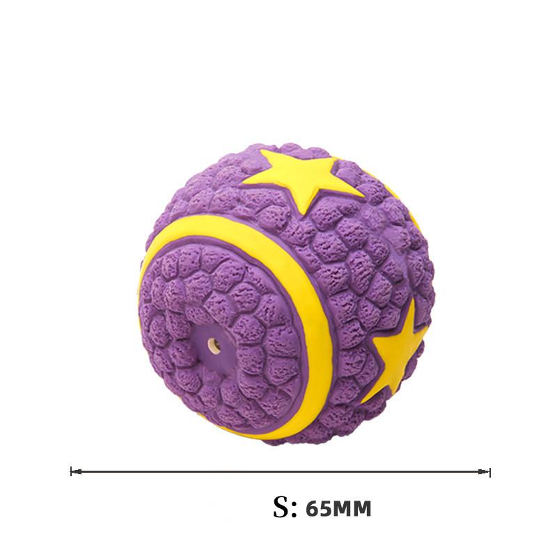 Best Pet Dog Toy Balls Squeak Puppy Toys Interesting Tennis Football Tooth Cleaning Cotton Filling Toys for Dogs Pet Supplies