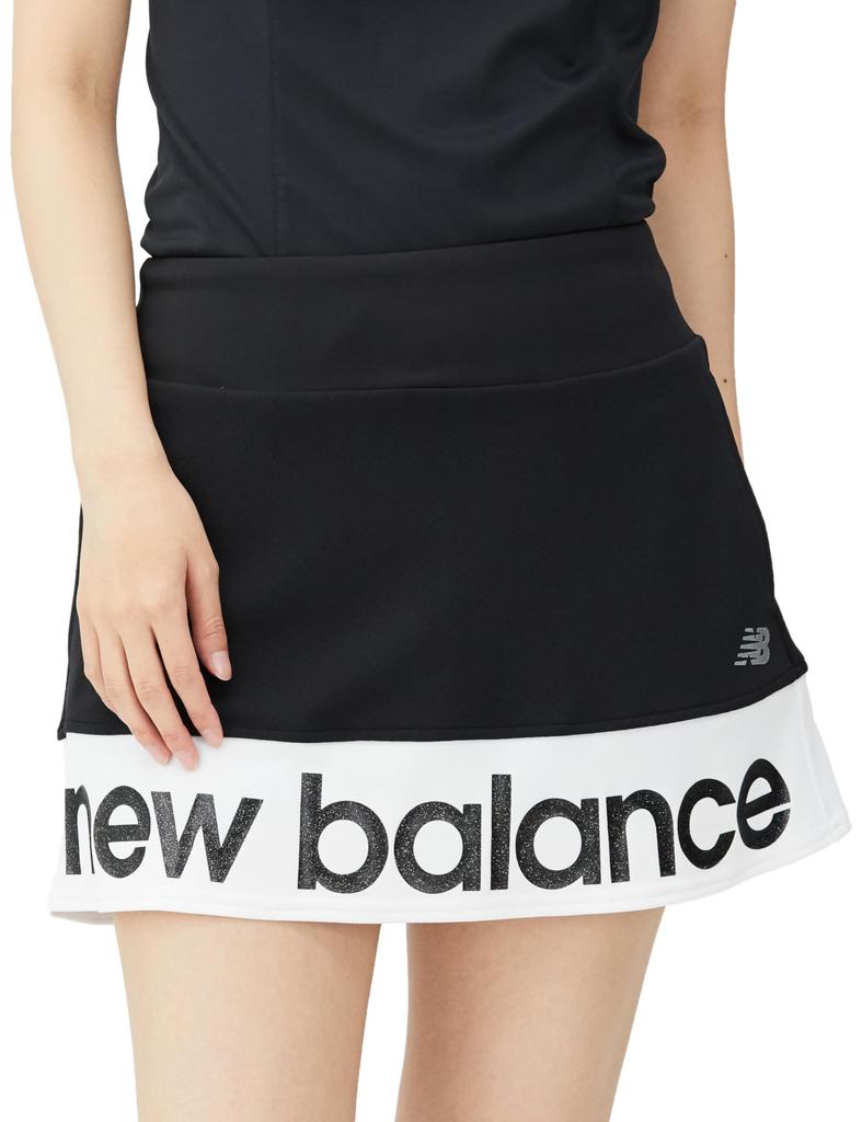 New Balance Golf Skirt Stretch Size 1 Women's Sweat-Wicking, Quick-Drying (with Inner) / 012-4134508 010_Black, [M]
