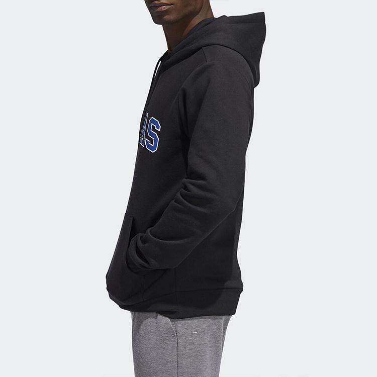 Adidas Collegiate Hoodie Men Sweatshirt Black GE5510