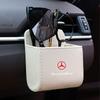 Car Air Outlet Storage Box Car Badge Sundries Pack Decorate Auto Goods For Mercedes Benz AMG W124 W202 W203 W204 W210 W211 W220