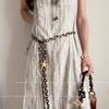 2025 Boho Chic Braided Rope Belt: Ethnic Style Waist Accessory for Dresses