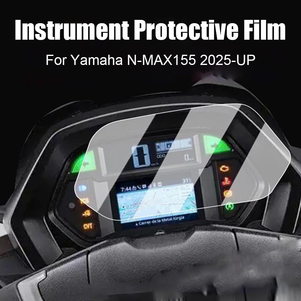 For 25 Yamaha NMAX155 Instrument Film Self Repairing Protector Modification Screen Parts Accessories Film Waterproof And J1U2