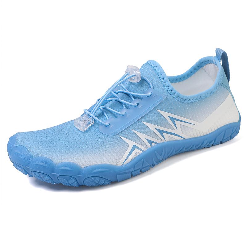 

Men Beach Water Shoes Women Barefoot Water Swimming Fitness and Cross-train Shoes Mens Summer Outdoor Wading Shoes Large Size 35 синій
