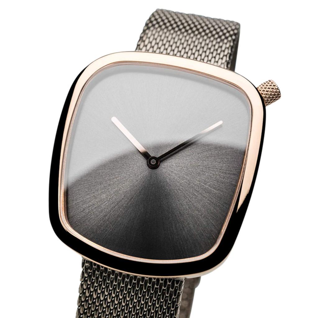 BERING Time Slim Watch 34mm Case Classic Collection Stainless Steel Strap Sapphire Glass Minimalism Designed in Denmark Women's 18034-369