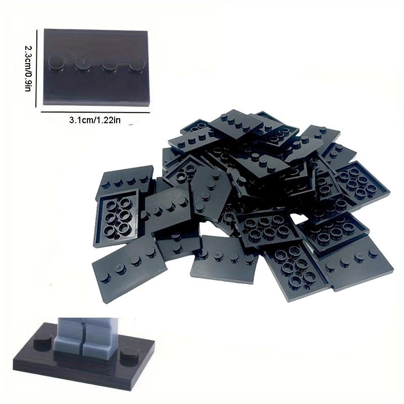 20 stücke Stadt Figuren Basis Platte Display Halter DIY Bausteine Puppe Grundplatte Zubehör Ziegel Kompatibel 88646