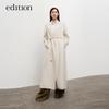 Edition Fall Wool & Cashmere Double-faced Long Coat
