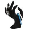 Black OK Hand Gestured Rings Display Stand Earrings Bracelet Holder Jewelry Organizers (Resin)