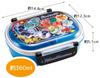 Skater Lunch 1 with Fluffy Meal Made In Kids' Box, Tier, 360ml, Inner, Dome-Shaped, Container, Antibacterial, Japan, Pokémon 24, Pokémon (QAF2BAAG-A)
