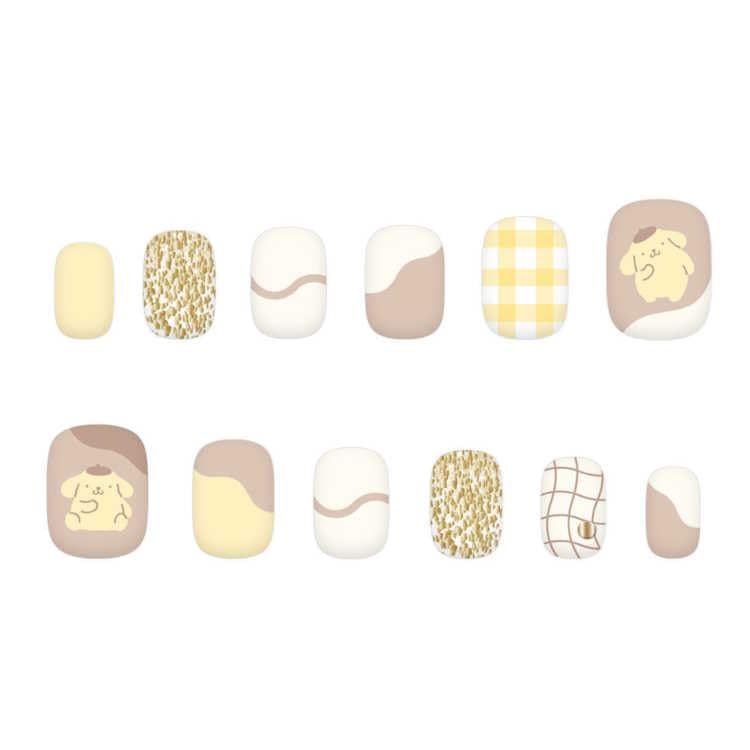 

Sanrio Pompompurin Nail Tips