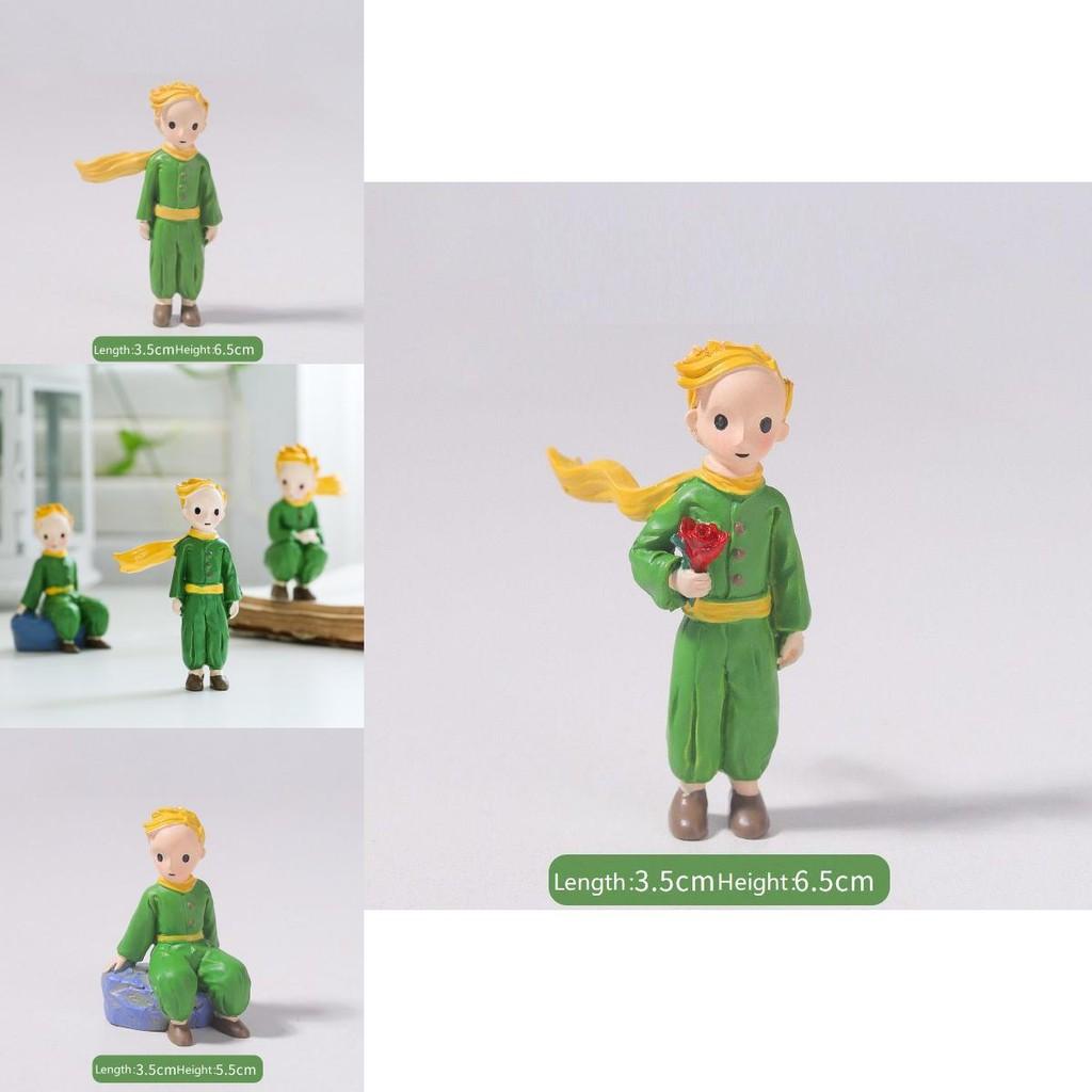 Enchanting Little Prince Resin Figurines For Cake Decorations And Micro Landscapes