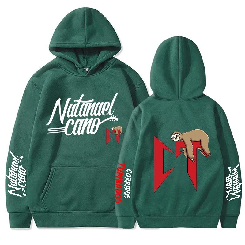 Natanael Cano Hoodies Herren Mode Corridos Tumbados Langarm Sweatshirts Damen Cool Lässig Harajuku Kapuzenpullover Sudaderas