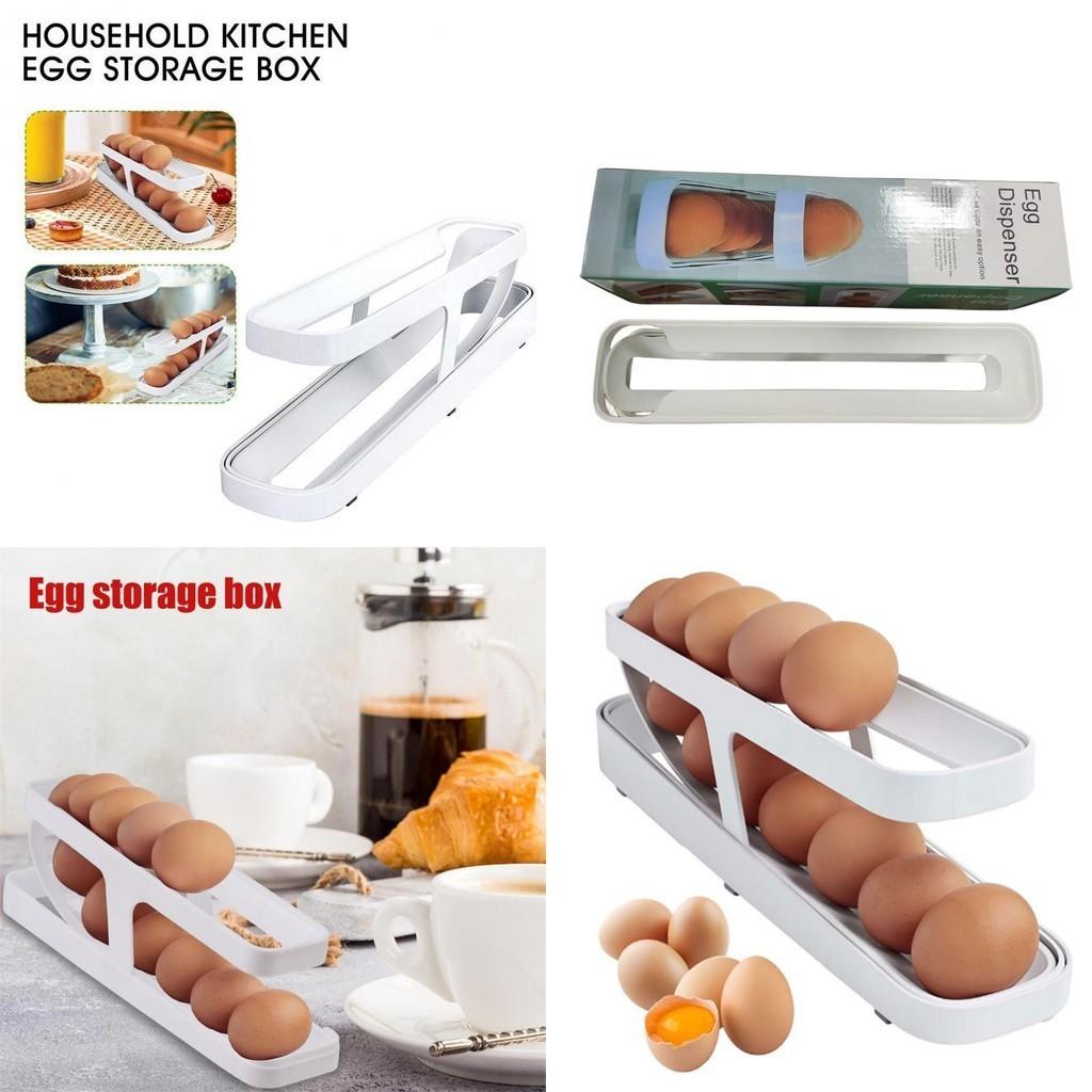 Innovative Egg Distribution System Rolldown Egg Dispenser Easy Egg Access Saves Fridge Space Durable Abs Material