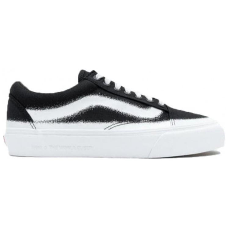Vans Old Skool Series Comfortable Daily Low-Top Skate Shoes Unisex Sneakers Black White VN0A4BVF05B