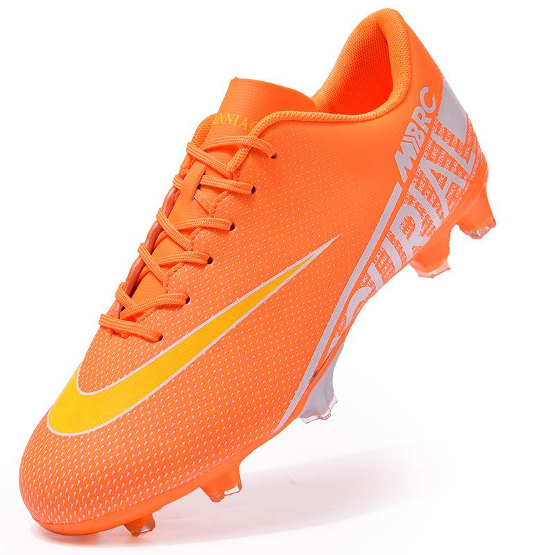 Low-top football shoes, youth sports shoes ag long nails tf broken nails artificial flat, primary and secondary school students competition training