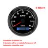 Rhaxel 85mm GPS Speedometer Odometer 0-80KM/H with GPS Antenna 7 Colors Backlight Speed Indicator for Motorboat Trucks
