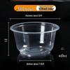 YunDuo Disposable Thickened PP Plastic Bowls