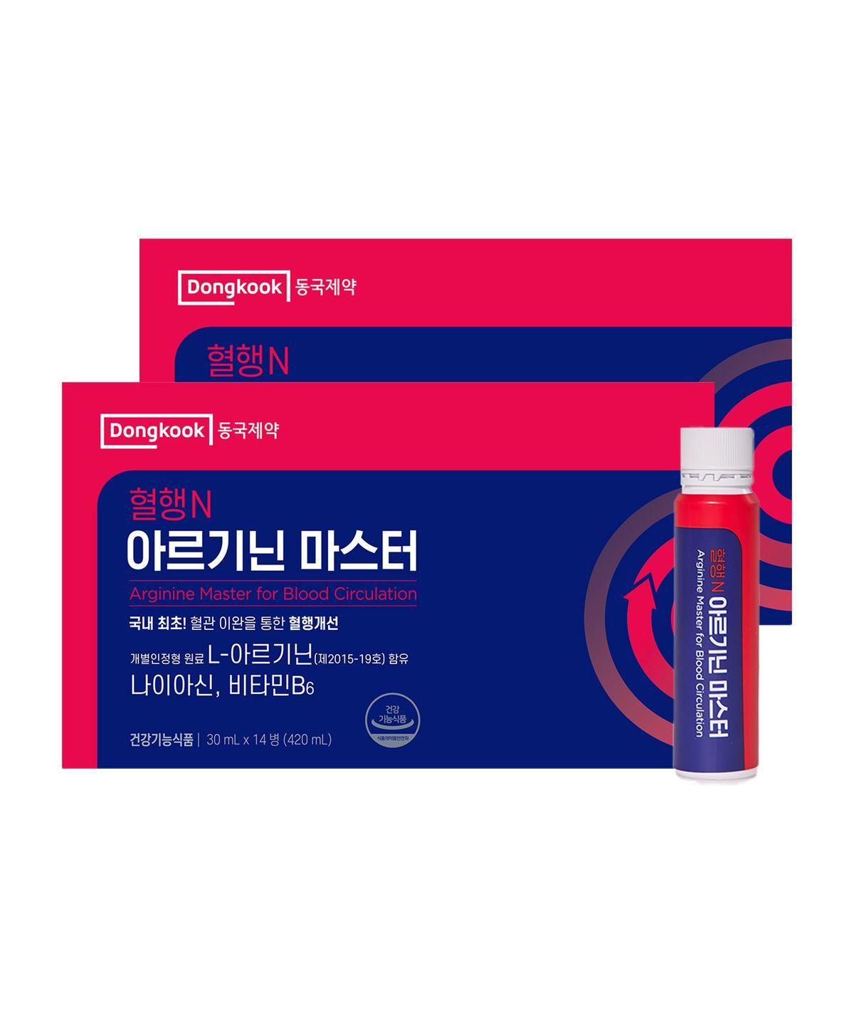 [Functional Arginine] Hyeolhaeng N Arginine Master 6000 30ml 14 Bottles 2 Boxes