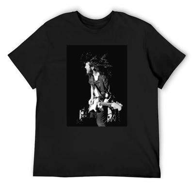John Frusciante T-shirt voor een jongen esthetische kleding top zwart t-shirt voor heren