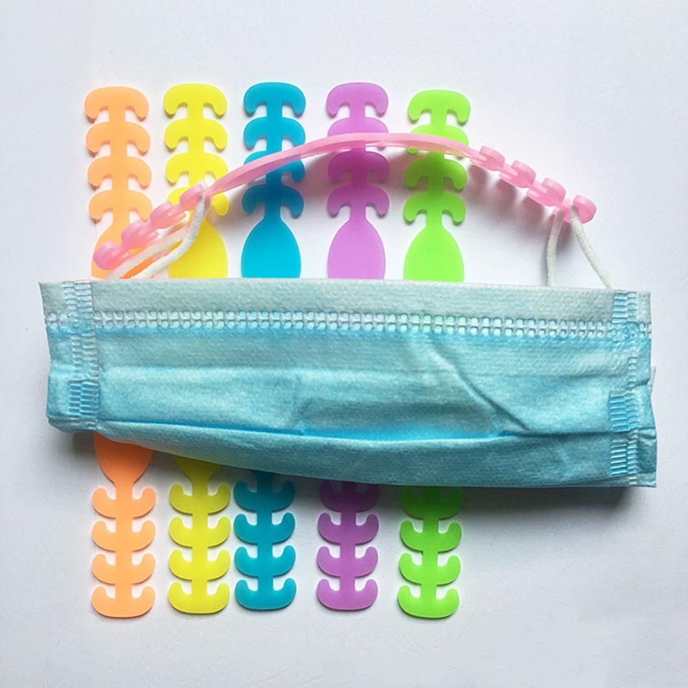 Silicone World Adjustable Anti-slip Silicone Mask Hook Mask Ear Grips Saver ClipExtension Hook Masks Buckle Holder Attache
