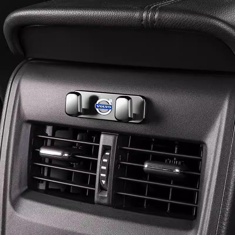 Zinc alloy Car Hook Randomly Pasted Storage Bracket For Volvo XC90 V90 V60 XC60 V40 S80 S60 S90 C40 XC40 V70 XC70 C30 C70 EX90