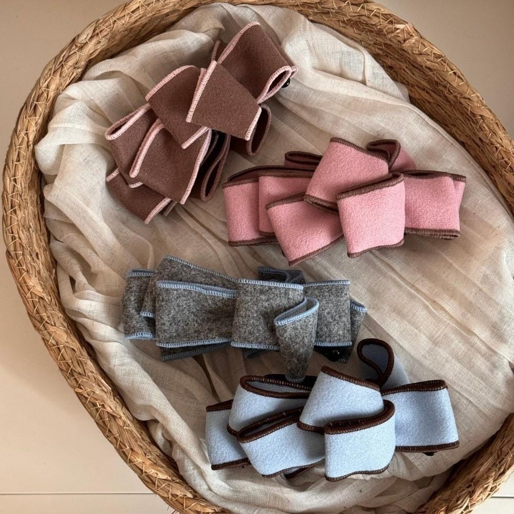 Sweet Bow Vertical Clip Korean Style Women Hair Claws Cute Bowknot Banana Clip Daily Wear