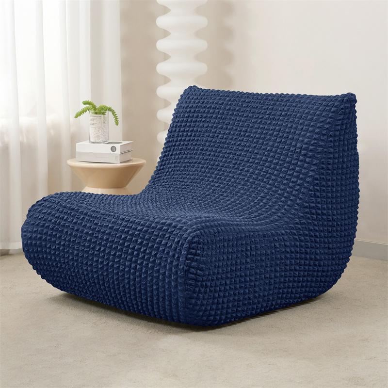 Elastic Armless Sofa Cover for Living Room Polar Fleece Relaxing Sofa Slipcovers All Inclusive Lounge Couch Protectors