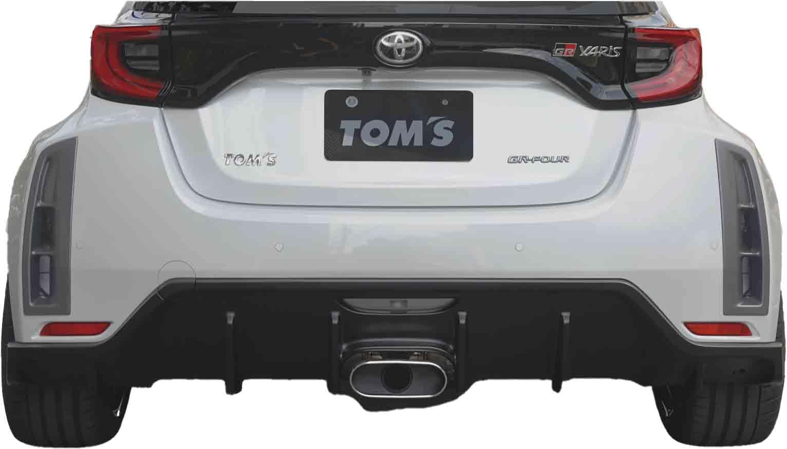 

Воздуховод заднего бампера GR Yaris Flat Black Tom s 52158-TPA16-F чёрный