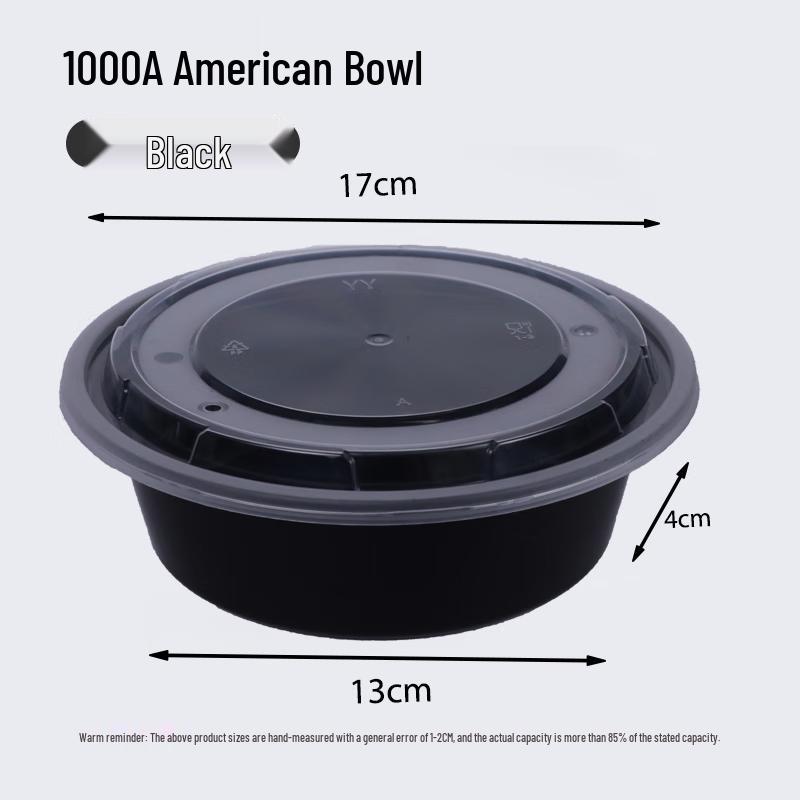 Disposable Round Takeaway Containers