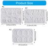 Creative Easters Themed Silicone Earring Mold Personalized Jewelry Making Mould Easy Demold Earwear Epoxy Resin Molds