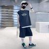 Children's and Boys' Summer Clothing Set Summer Vest Sports Sleeveless Boys' Shorts Two-piece Set