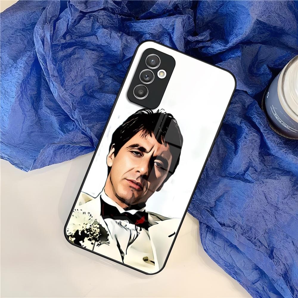 Scarface Godfather Tony Montana Phone Case for Samsung Galaxy S26 S25 S24 S30 S21 S23 S20 S22 Fe Pro Edge Ultra Plus Glass Cover