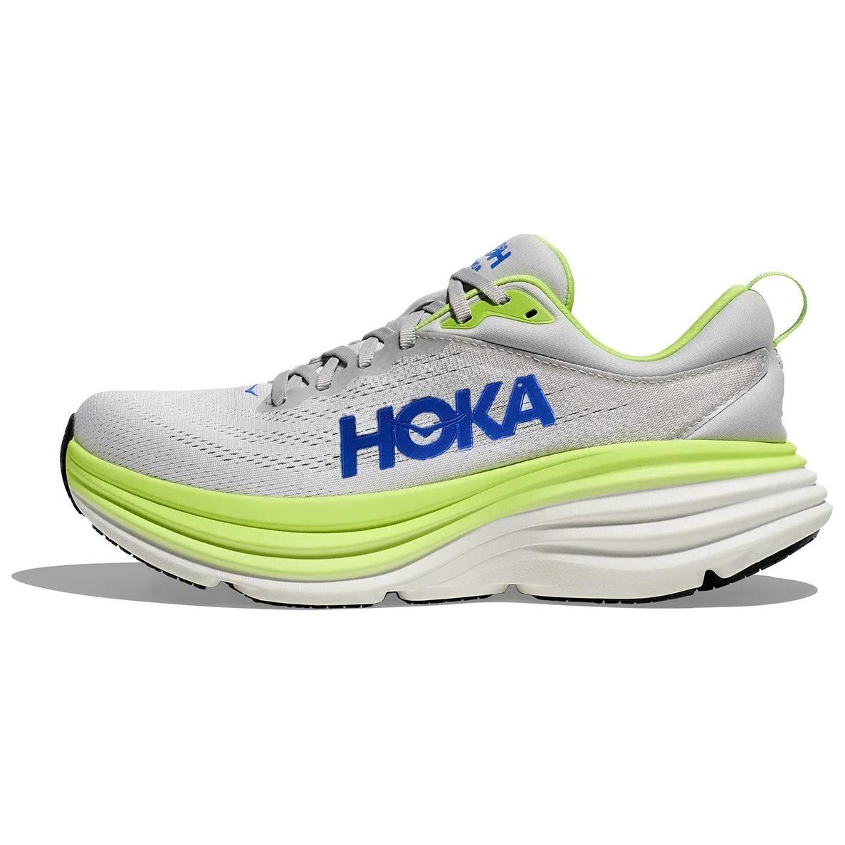 HOKA ONE ONE Bondi 8  Stardust lettuce  Men s 1127953-STTC