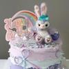 Dazzling Rainbow Tassel Birthday Cake Topper - Dessert Table Decoration