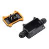 Waterproof Outdoor External 2 Way lP68 Electrical Junction Box Underground Cable Line Wires Power Cord Connector Protection 12V