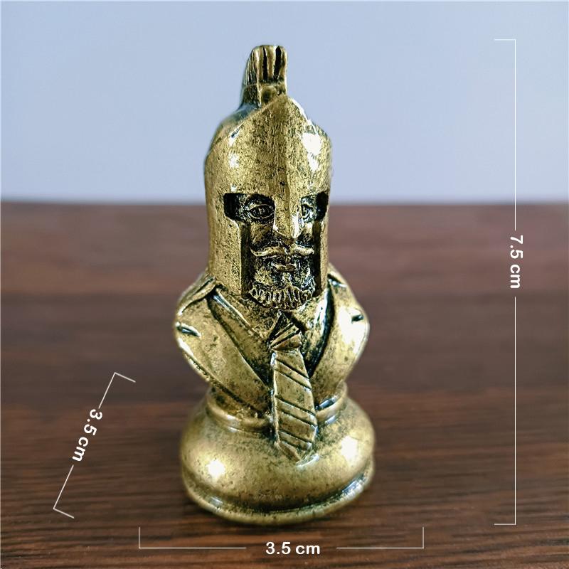Black & White International Chess Figurines Statue Chess Pieces Board Games Accessories Home Decor Chessmen Ornaments