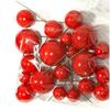 20-Piece Mixed Pack: Gold, Silver, Foam & Iridescent Christmas Cake Decoration Balls