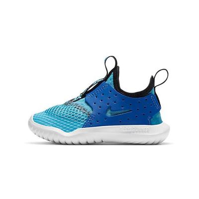Flex Runner Breathe Slip Resistant Cushioning Abrasion Resistant Low Top Toddler Shoes Blue White CV9329-400