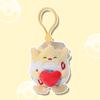 Cute Cartoon Monster Plush Keychain Children Backpack Pendant Soft Doll Toy