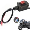 12-24V 30A Waterproof DPST Double Side Wiring Cable Switches with Quick Connect/Disconnect On Off Universal for Motorcycle