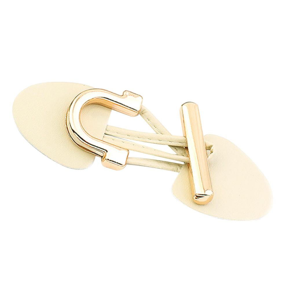 Hornstilsknappar Slitstarka Klädknappar för Kappa Klänning Midjeband Ersättningsspännen Dekorativa