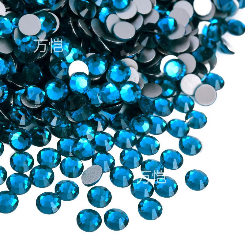 Ss3-Ss16 Mixed Size Flat Bottom Drill, Mobile Phone Case Diy Sticker Diamond Crystal Glass, Creative Nail Art Jewelry Accessories