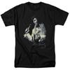 Elvis Presley - Rey Pintado - Camiseta Unisex de Manga Corta para Adultos - Negra
