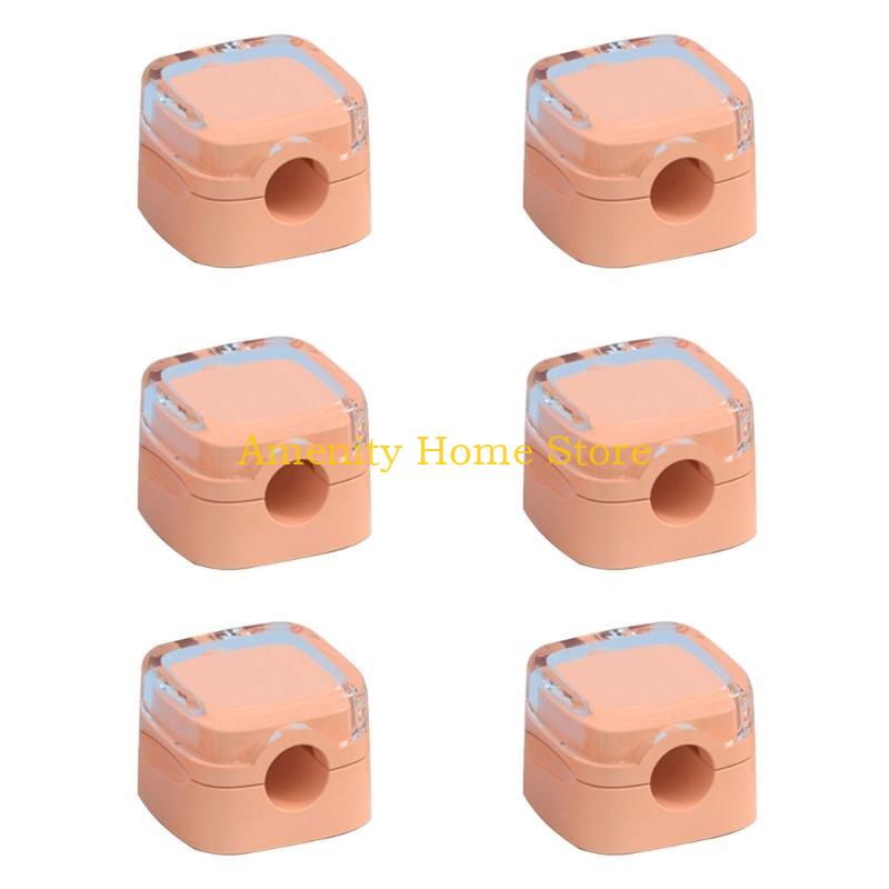 F26C Colorful Cable Practical Cable Management Holder Convenient Cable Organization Clip