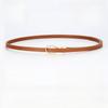 Korean-Style Fashionable and Versatile Slim Waist Belt for Women – Knotted Decorative Leather Belt for Dresses and Sweaters