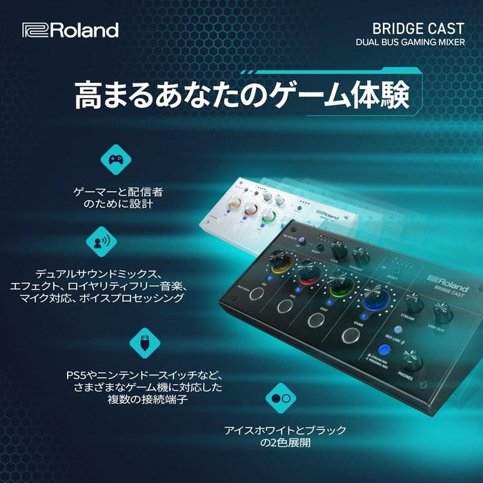 Roland BRIDGE CAST Gaming DAC/Audio Interface/Mixer - Black
