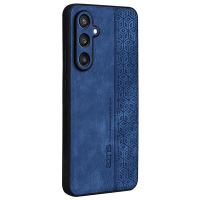 AZNS For Samsung Galaxy S24 FE Shockproof Case Anti-Drop PU Leather+TPU Phone Cover