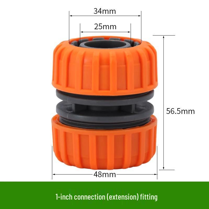 4-Punkt Schnellkupplungs-Gartenschlauch-Wasserverbinder und Düsenset