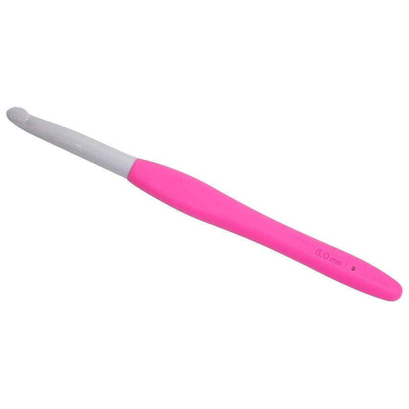 Clover Jumbo Crochet Hook "Amure" 8mm 42-418