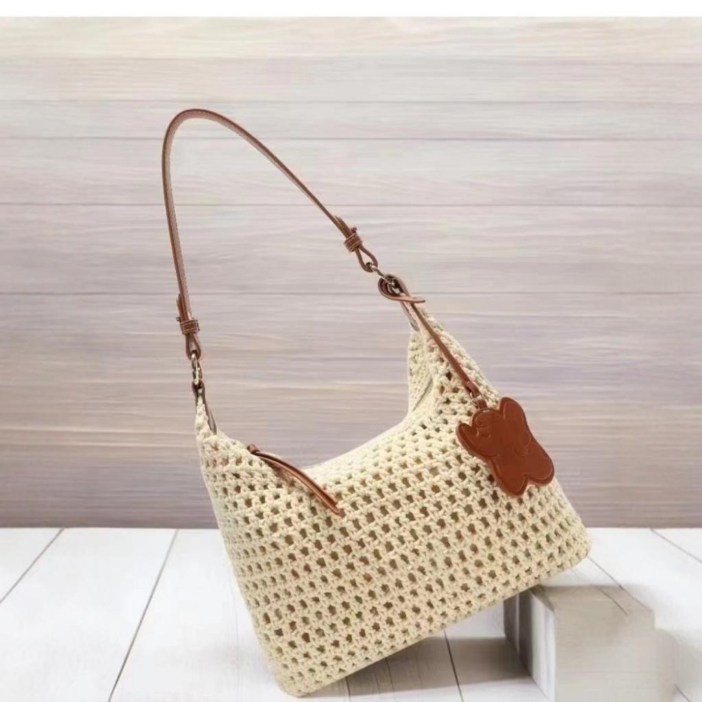 Summer Bag Female Summer Tide Shoulder Beach All The Beach Baosen Braided Bag Female